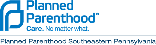 Planned Parenthood Southeastern Pennsylvania's logo featuring two 'p's' 