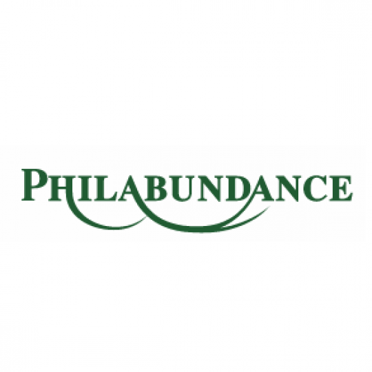 Philabundance logo featuring the organization name in dark green lettering.