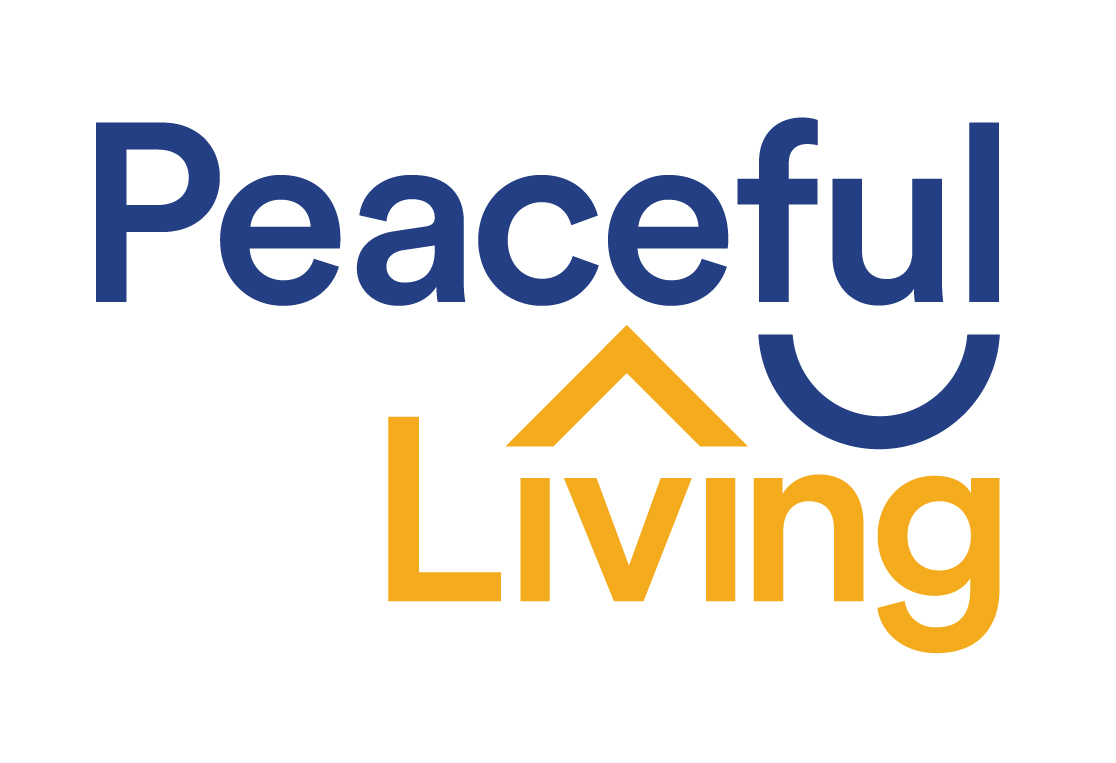 Blue and yellow text