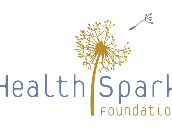 Migrated automatically. healthspark foundation logo which features a dandelion