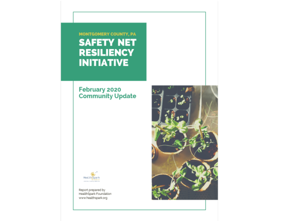 Report cover of Safety Net Resiliency Initiative Community Update Report