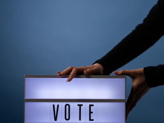 Vote Sign