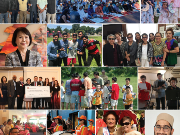 many faces and cultures