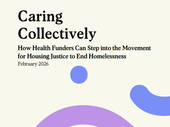 A picture of the front cover of the report featuring the title. 