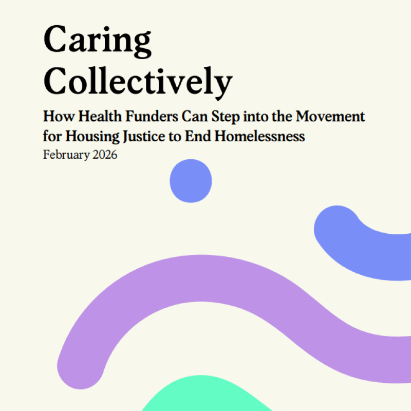 A picture of the front cover of the report featuring the title. 