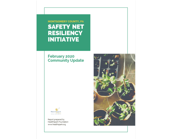 Report cover of Safety Net Resiliency Initiative Community Update Report