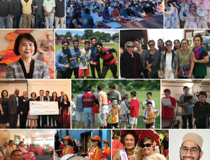 many faces and cultures