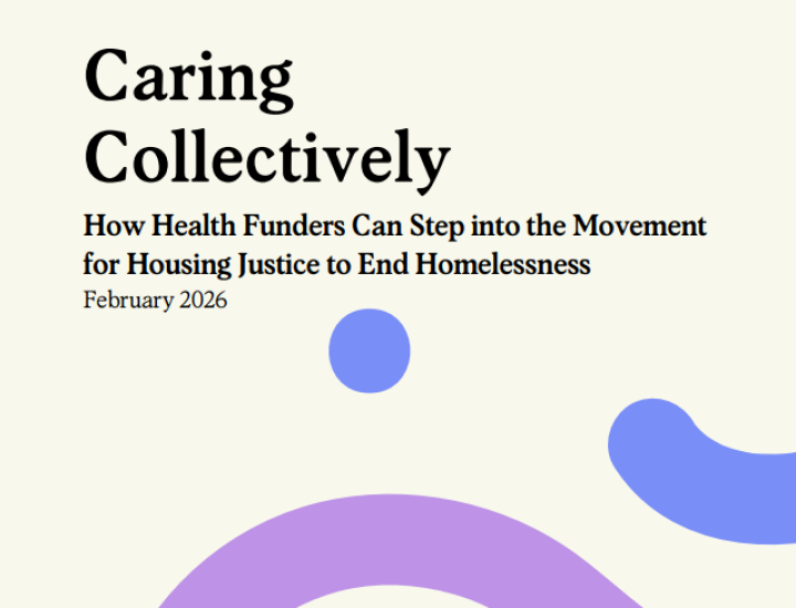 A picture of the front cover of the report featuring the title. 